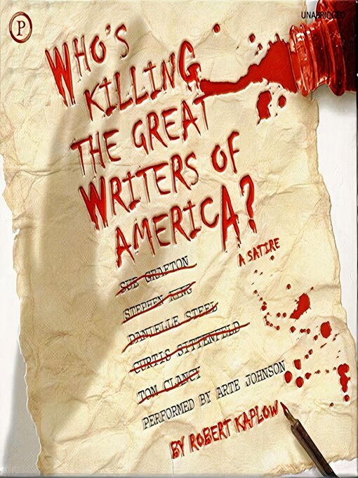 Cover image for Who's Killing the Great Writers of America?